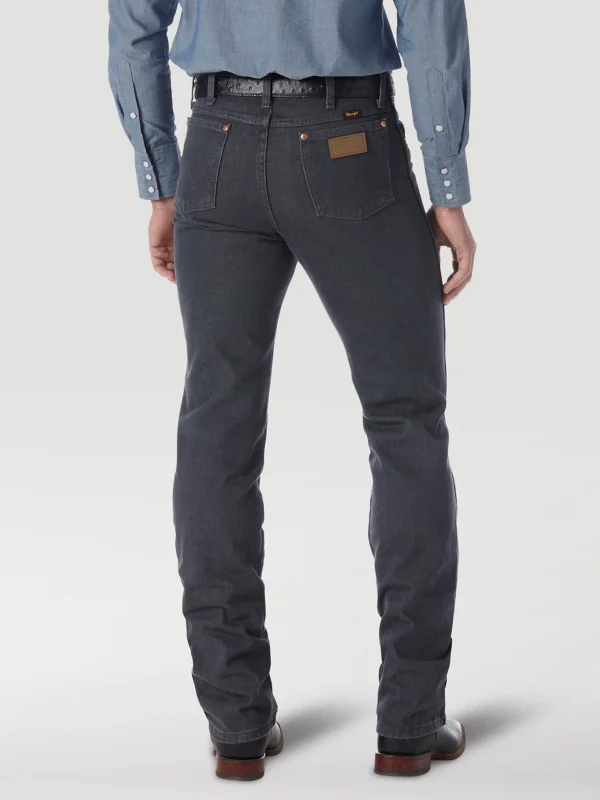 Wrangler Cowboy Cut Slim Fit Jean in Charcoal Gray