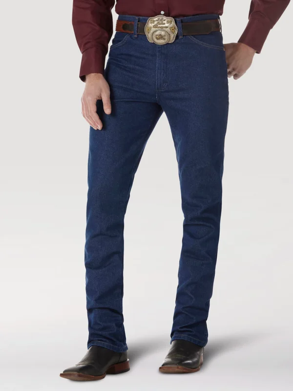 Wrangler Cowboy Cut Slim Fit Jean in Prewashed Indigo