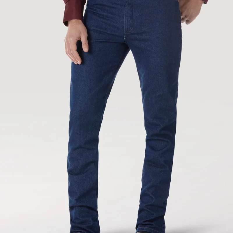 0936PWD-ALT1.webp Wrangler Cowboy Cut Slim Fit Jean in Prewashed Indigo