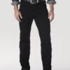 Wrangler Cowboy Cut Slim Fit Jean in Shadow Black