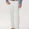 Wrangler Cowboy Cut Slim Fit Jean in White