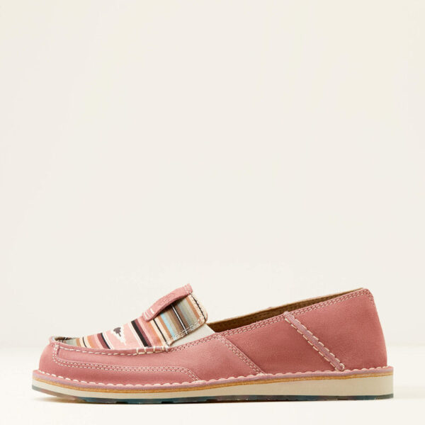 10050958_side_warm.jpg Cruiser Azalea Suede - Baby Pink Serape
