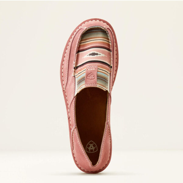 10050958_toe_warm.jpg Cruiser Azalea Suede - Baby Pink Serape