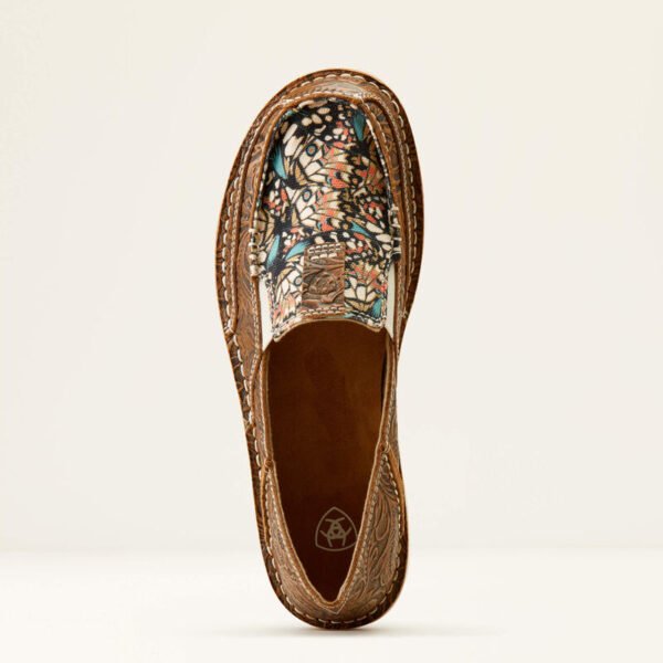 Cruiser Brown Floral Emboss - Mariposa