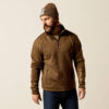 10052972_front_warm.jpg Ariat Caldwell Logo 1/4 Zip Sweater