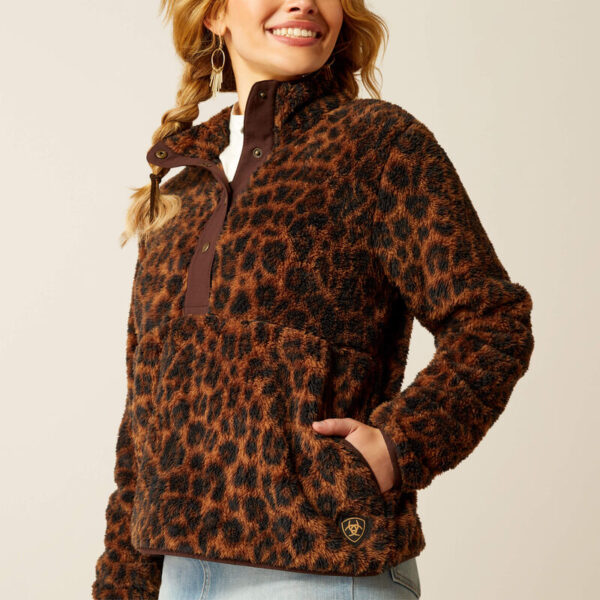 10053009_01_warm.jpg Ariat Berber Snap Front Sweatshirt