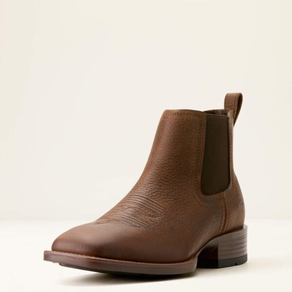 10053654_3-4_front_warm.jpg Ariat Booker Ultra Western Boot Brown Oiled Rowdy