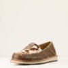 Ariat Cruiser Tan Floral Emboss Tan and White Brindle