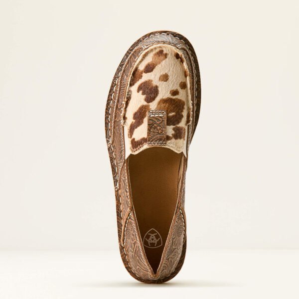 Ariat Cruiser Tan Floral Emboss Tan and White Brindle