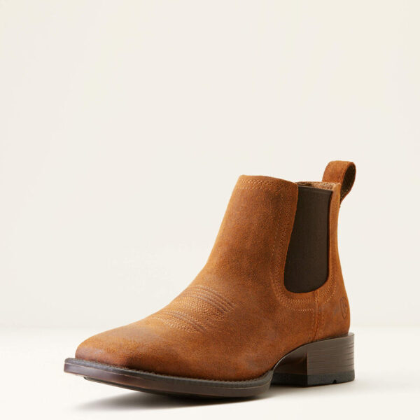 Ariat Booker Ultra Western Boot Bar Top Brown