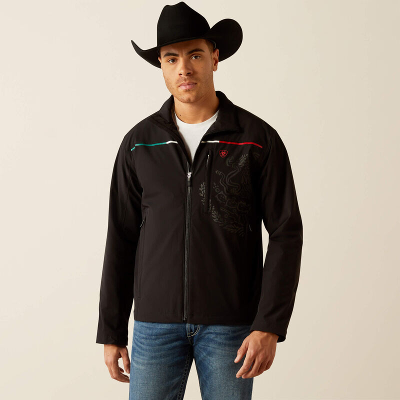 10054234_front_warm.jpg Ariat Pioneer StretchShell Mexico Jacket