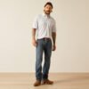 All Over Print Polo White Geo