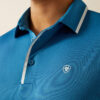 10058731_01_warm.jpg Welded TEK Fitted Short Sleeve Polo BLUE SAPPHIRE