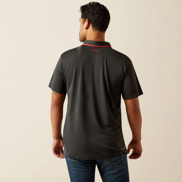 10058732_back_warm.jpg Welded TEK Fitted Short Sleeve Polo Black
