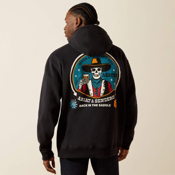 Sendero When Life Gives You Agaves Hoodie – Black