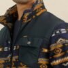 Men's Wrangler Zip Front Lightweight Ripstop Yoke Sherpa Jacket