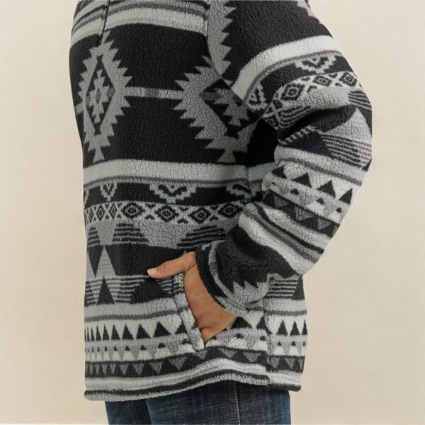 112353294-ALT2-Photoroom.jpg Men's Wrangler Heavyweight Quarter-Zip Sherpa Pullover