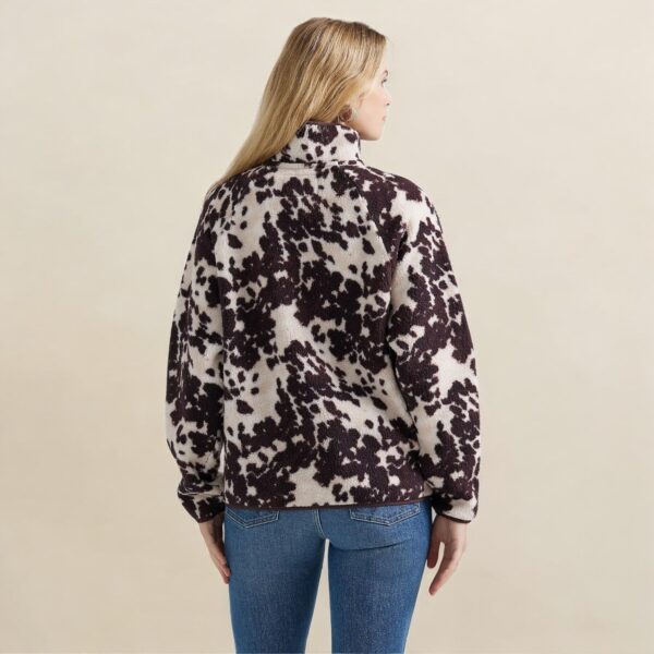 Wrangler Cowhide Sherpa Snap Jacket