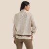 Wrangler Southwestern Quarter Zip Pullover Sweater