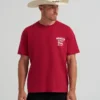 Wrangler x Coors Logo T-Shirt – Banquet Red