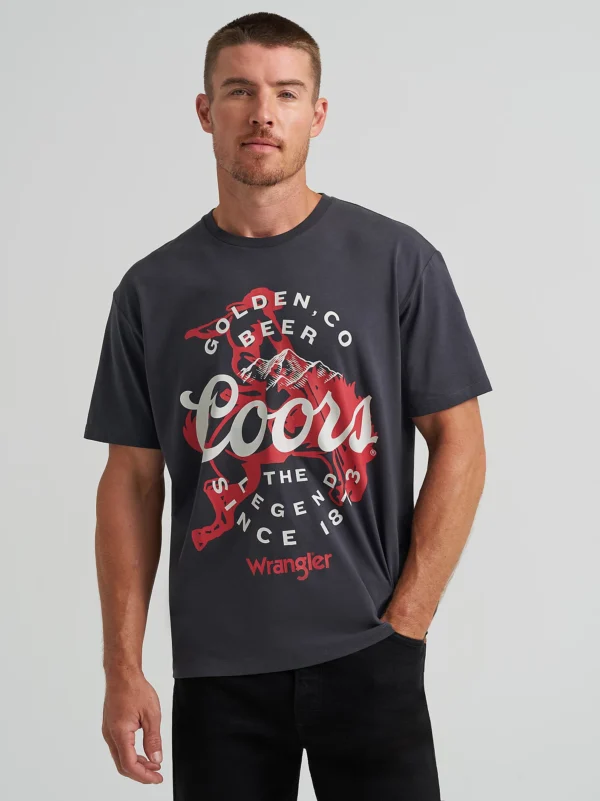 Wrangler x Coors Rodeo T-Shirt – Black
