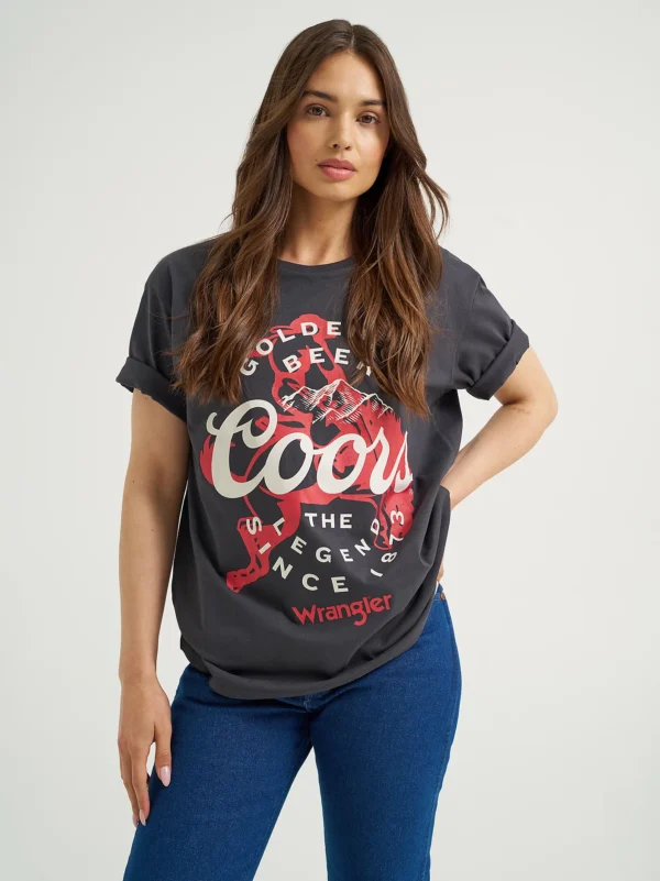 Wrangler x Coors Rodeo T-Shirt – Black