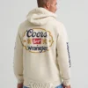 Wrangler x Coors Hoodie – Antique White