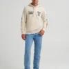Wrangler x Coors Hoodie – Antique White