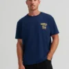 Wrangler x Coors Logo T-Shirt – Navy