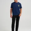 Wrangler x Coors Logo T-Shirt – Navy