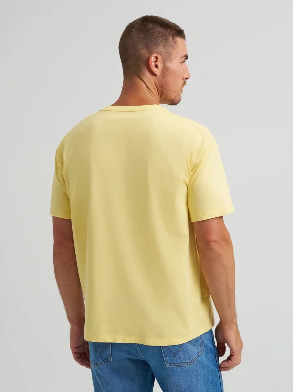 Wrangler x Coors Logo T-Shirt – Buff Yellow