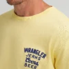 Wrangler x Coors Logo T-Shirt – Buff Yellow