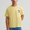 Wrangler x Coors Logo T-Shirt – Buff Yellow