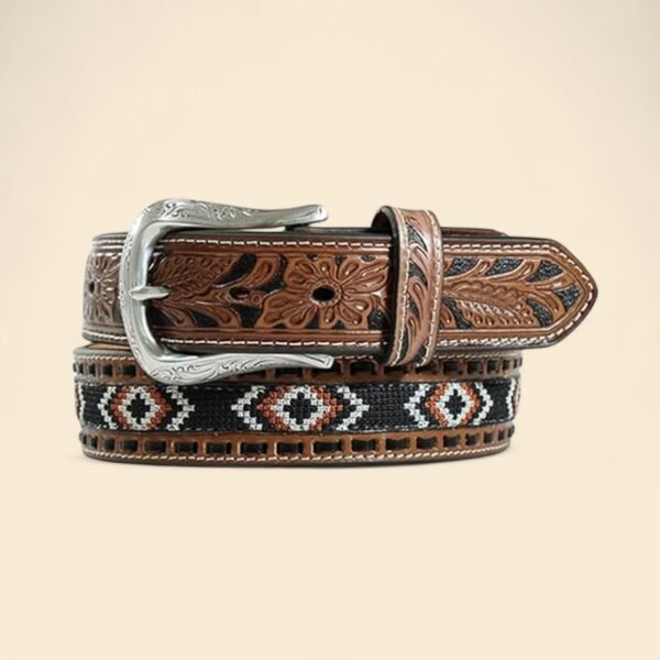 51hZKjefkL-Photoroom.jpg Men's Southwestern Embroidered Buck Lace Floral Belt