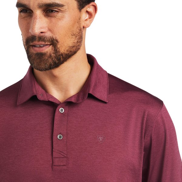 Charger 2.0 Polo Shirt for Men – Wine