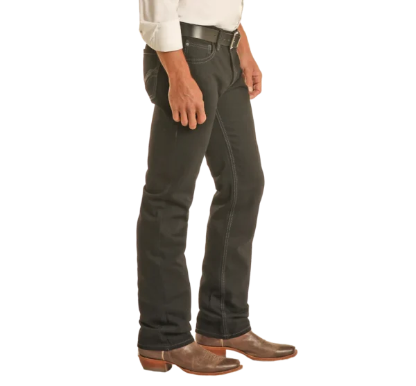 BM1RD02484-A.webp Black Slim Straight Jeans