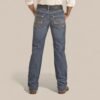 Men's Rock and Roll Slim Fit Straight Leg Jeans
