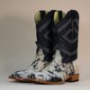 Pegazuz Black & White Cowhide Boot PG07 - 8.5