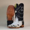 Pegazuz Black & White Cowhide Boot PG08 - 9