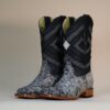 Pegazuz Black & White Cowhide Boot PG10 - 6