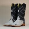 Pegazuz Black & White Cowhide Boot PG12 - 7.5