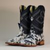 Bota-Pelo-25.jpg Pegazuz Black & White Cowhide Boot PG13 - 7.5