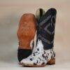 Pegazuz Black & White Cowhide Boot PG02 - 8
