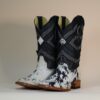 Bota-Pelo-41.jpg Pegazuz Black & White Cowhide Boot PG21 - 6