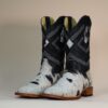 Pegazuz Black & White Cowhide Boot PG23 - 8