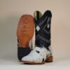 Pegazuz Black & White Cowhide Boot PG23 - 8
