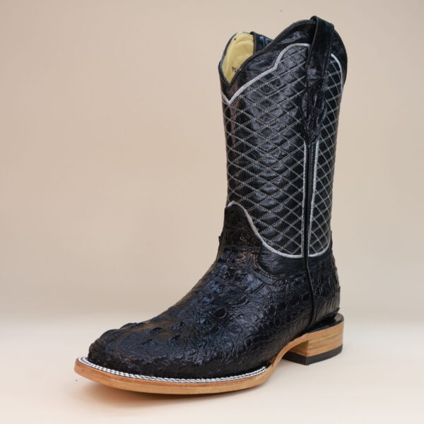 Pegazuz Caiman Neck Clone Square Toe Boots