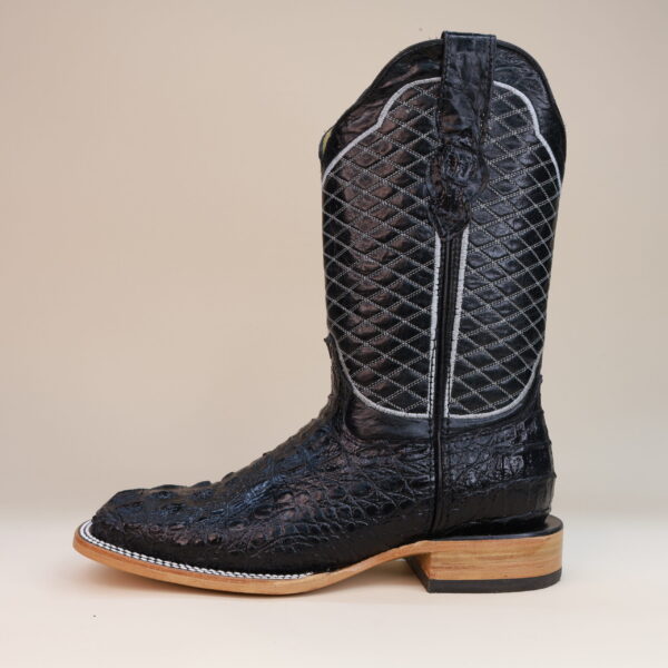 Pegazuz Caiman Neck Clone Square Toe Boots