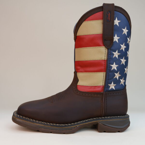 Durango Rebel Patriotic Flag Boot Steel Toe