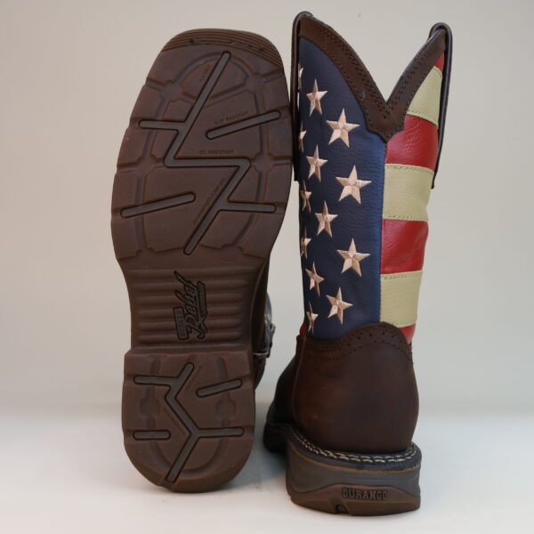 Durango Rebel Patriotic Flag Boot Steel Toe